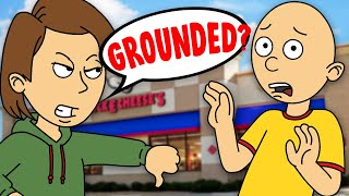 Caillou Goes To Chuck E CheeseGroundedUngrounded [upl. by Kasevich784]