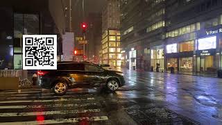 New York City Live Manhattan Extreme Rain Storm ⛈ [upl. by Lareine]