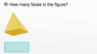 AdaptedMind Math  Counting Vertices Edges Faces Question 5 [upl. by Asille656]