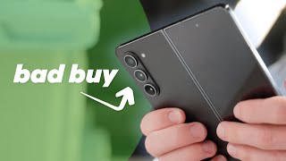 Dont BUY the Galaxy Z Fold 5 heres why [upl. by Skelton175]