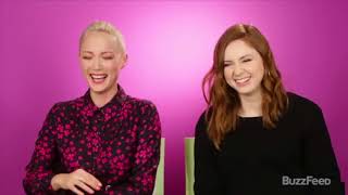 Best Karen Gillan and Pom Klementieff Moments [upl. by Rocca]