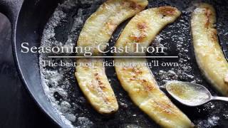 The Ultimate method to season Cast Iron [upl. by Lorant]