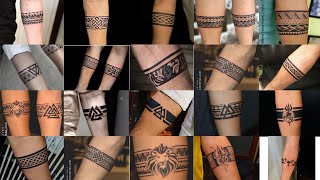 Band tattoo designs। Tribal Band Tattoo Design। Bracelet Tattoo Designs। Top best Band tattoo design [upl. by Annawak]