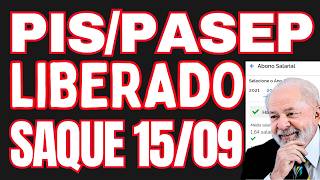 NOVO SAQUE PISPASEP 15092024  QUEM VAI SACAR O ABONO SALARIAL EM SETEMBRO NO CALENDÁRIO 2024 [upl. by Donella513]