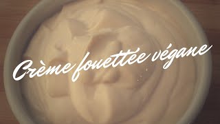 Crème fouettée végane avec tofu  NationalWhippedCreamDay [upl. by Uni572]