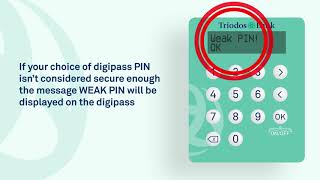 How to set up your Triodos Bank digipass [upl. by Nahttam]