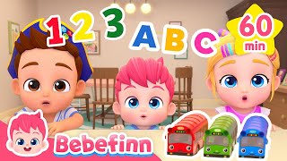 Learn Colors Emotions Numbers Alphabets and More with Bebefinn Family ㅣKids Song Compilation [upl. by Erodavlas28]