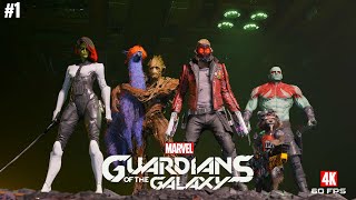 Marvels Guardians of the Galaxy Chapter 1 A Risky Gamble 4K 60FPS PC [upl. by Frear453]