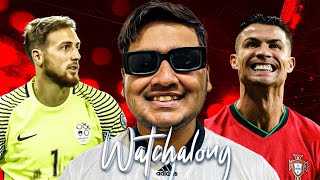 Portugal Vs Slovenia Live Discussion amp Reaction Its Ronaldo Time SUIIIIIII [upl. by Dnomasor567]