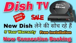 Dish Tv New Connection Offer  Dish Tv New Connection Booking  Dish Tv Offer  Dish Tv sale  Dish [upl. by Enyamrahc380]