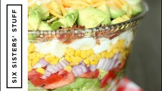 How To Make Layered Cobb Salad [upl. by Anola]