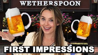 FIRST TIME WETHERSPOONS 2021  BEST and WORST Wetherspoon in ENGLAND [upl. by Roee]