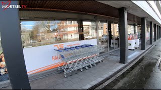 Nieuwe supermarkt in Mortsel quotVERSE MORTSELquot [upl. by Dara]