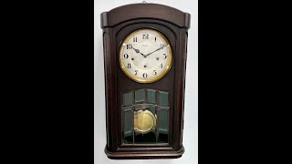 Antique German DRGM Westminster Chime Wall Clock  Item 2746  Adelaide Clocks [upl. by Mabel]