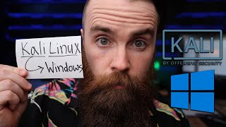 Kali Linux on Windows in 5min WSL 2 GUI [upl. by Atteuqcaj]