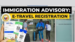 IMMIGRATION ADVISORY TRAVELERS STILL NEED TO REGISTER HERE  MODERNIZATION PROJECTS [upl. by Bowlds]