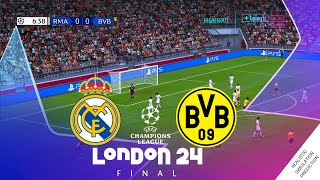 REAL MADRID v BORUSSIA DORTMUND FINAL UEFA CHAMPIONS LEAGUE 2024 [upl. by Brinkema]