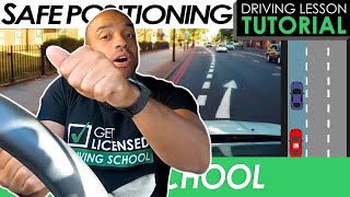 Road Position While Driving With Reference Points  Driving Tutorial  Updated 2023 [upl. by Chamkis556]