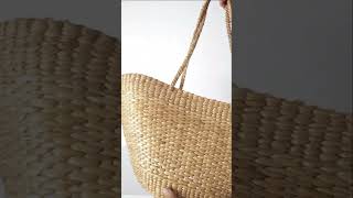 Discover the ultimate carryall with our Jumbo Seagrass Straw Basket Bag [upl. by Cedell]