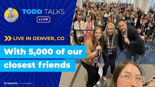 Todd Talks  Live in Denver CO With 5000 of our closest friends [upl. by Pasadis]