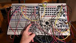 Modular Jam Forest Soundscape made with Tiptop Audio Buchla Modular Xaoc Devices Sarajewo [upl. by Ehctav69]