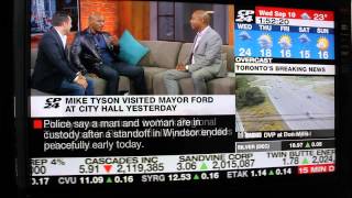 FULL INTERVIEW Mike Tyson tells off Canadian news anchor in an interview [upl. by Hceicjow]