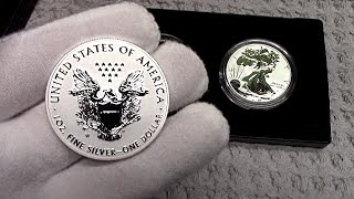 2021 Silver Eagle Reverse Proof Set Received Damaged from the US Mint [upl. by Verbenia]