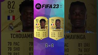 Tchouameni vs Camavinga 🔥FIFA Evolution FIFA 2024 EAFC 24 [upl. by Adnarram]