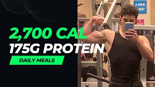 Full Day Of Eating 2700 CALORIES  Bodybuilder Diet [upl. by Bigler]