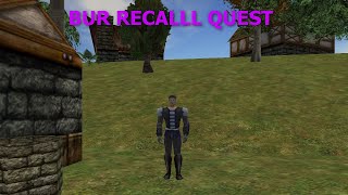 Bur Recall Quest  Asherons Call Gameplay [upl. by Leif]