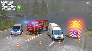 LS17  Sirenenalarm für die Feuerwehr XXL Hochwassereinsatz auf Bauhof Weber [upl. by Madelle]