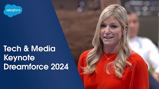 Tech and Media Keynote Drive Revenue and Efficiency With AI  Dreamforce 2024  Salesforce [upl. by Anileuqcaj]