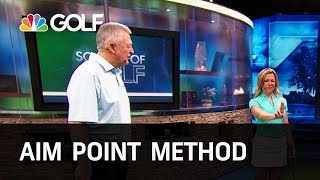 Aim Point Method  School of Golf  Golf Channel [upl. by Carree603]