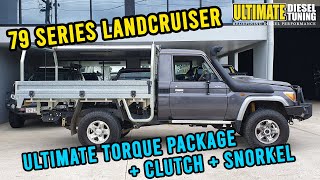 70 Series LandCruiser  how we got BIG torque out of one with the standard DPF still in [upl. by Ib]