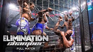 FULL MATCH  WWE Tag Team Championship Elimination Chamber Match WWE Elimination Chamber 2015 [upl. by Aicsile]