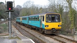 Class 143 Pacer Train Ride  Grangetown to Cardiff Central [upl. by Aronek]