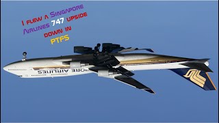 When your Best friend flies the plane PTFS Boeing 747 [upl. by Knipe71]