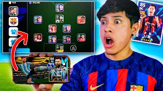 INCREÍBLE MIS ÉPICOS FICHAJES en PES MOBILE 😱 Messi a mi Equipo [upl. by Notniuqal589]