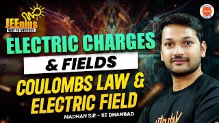 Electric Charges amp Fields  Coulombs Law amp Electric Field  JEE EAPCET 2025  JEEnius  Madhan Sir [upl. by Olympe]