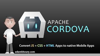 Apache Cordova Tutorial Convert Web App to Mobile App [upl. by Einahets]