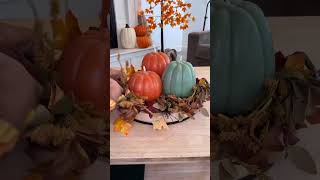 DIY Fall Centerpiece Easy Autumn Decor Transformation [upl. by Nurse]