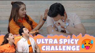 Extreme Spicy Challenge  I Made him CRYYY😭  Niti Taylor with AnadkatRaj [upl. by Durer]