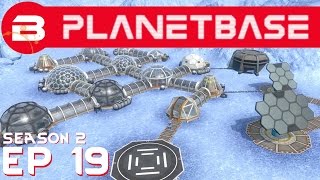 PlanetBase  Prestige for 200 Colonits  Ep 19 Space Survival Strategy Gameplay [upl. by Ensign]