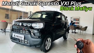 2024 Maruti Suzuki S Presso VXI Plus Full Detailed Review🔥Price amp Features😍Spresso Black Colour [upl. by Lou780]