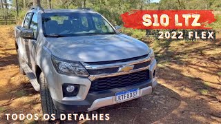 Review Chevrolet S10 LTZ 2022 Flex [upl. by Cinom]