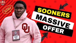 Sooners MASSIVE 4 ⭐️ DL Offer Kevin Wynn  OU Recruiting [upl. by Enerehs]