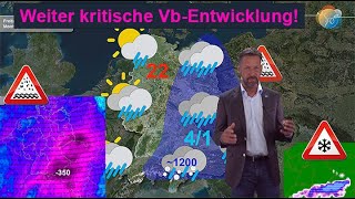 Weiter kritische VbEntwicklung von wenig bis quotKatastrophequot Wetter amp Regenvorhersage 09160924 [upl. by Auberta195]