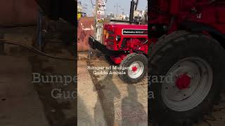 Mahindra 265 tractor plate wala bumper [upl. by Colwen]