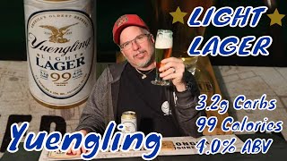 Yuengling Light Lager Review 291 [upl. by Aurilia314]