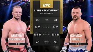 Misha Cirkunov vs Chuck Liddel Full Fight  UFC 5 Fight Night [upl. by Rma]